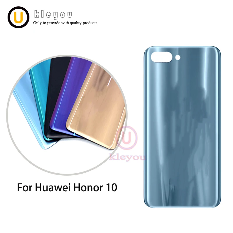 Для huawei Honor 10 Задняя стеклянная крышка батареи задняя дверь для корпус Панель Honor10