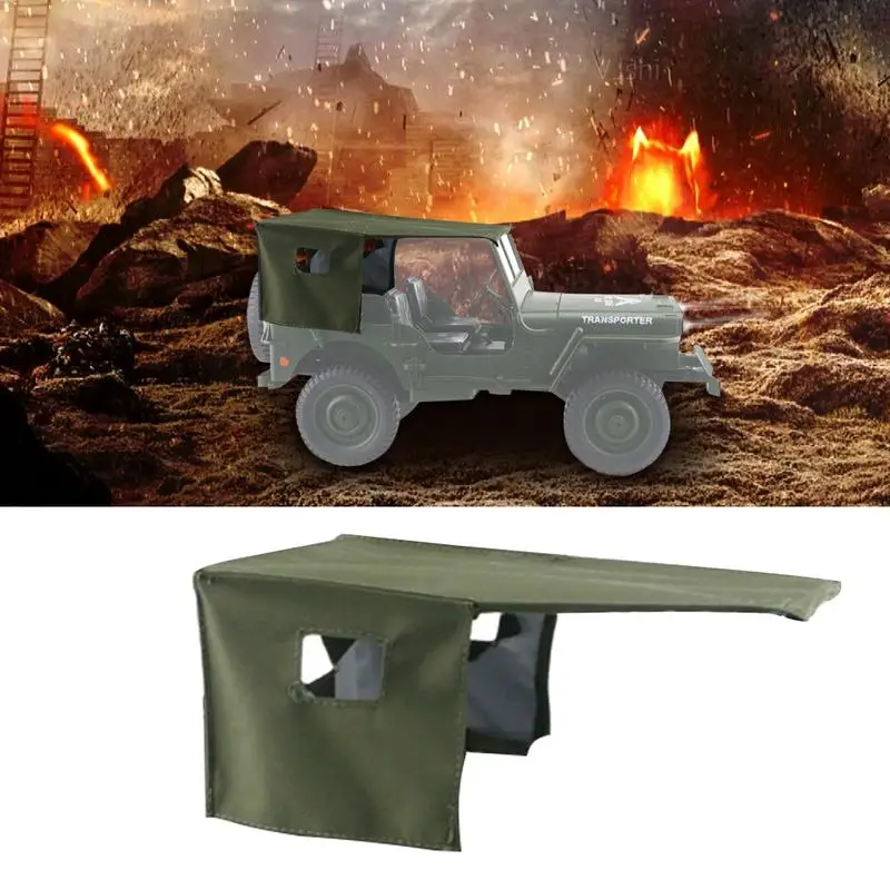 

Car Shed For JJRC Q65 1:10 Simulation Cabriolet Remote Control Vehicle Light Jeep All-Wheel Off-Road 2.4G Climbing Car Shed