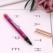 Подводка для глаз зеленый черный макияж ультра долговечная вся жидкая кожа для сушки быстро водонепроницаемый Красный Тип фиолетовый