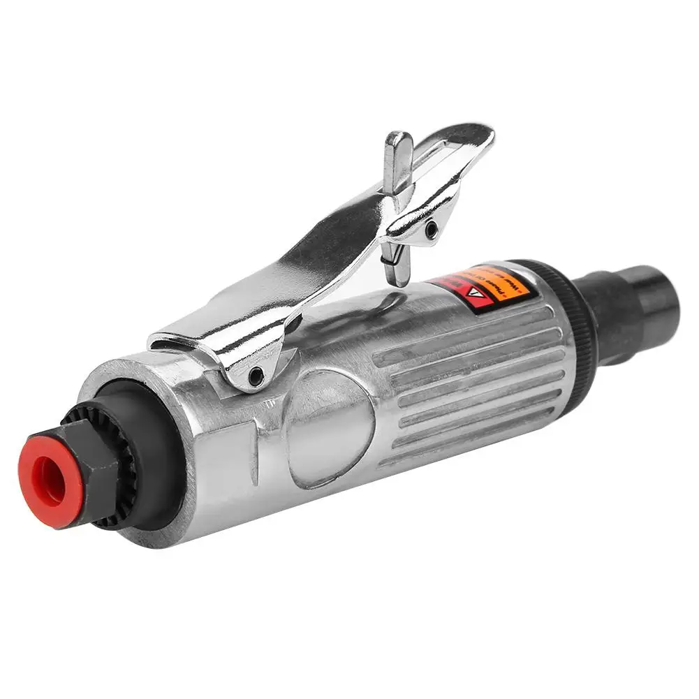 AT-7033K Large Single Product 6mm Chuck Pneumatic Die Grinder Hand-Held Homework Air Cut Off Tool Small Body Comfortable Ergonomic for Molds Metal AT-7033K Large Single Product 6mm Chuck Pneumatic Die Grinder Hand-Held Homework Air Cut Off Tool Small Body Comfortable Ergonomic for Molds Metal