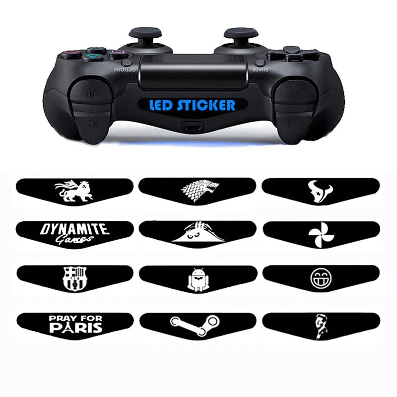 Игровой светильник AOXO виниловые наклейки светодиодный защита для Sony PS4 Playstation 4