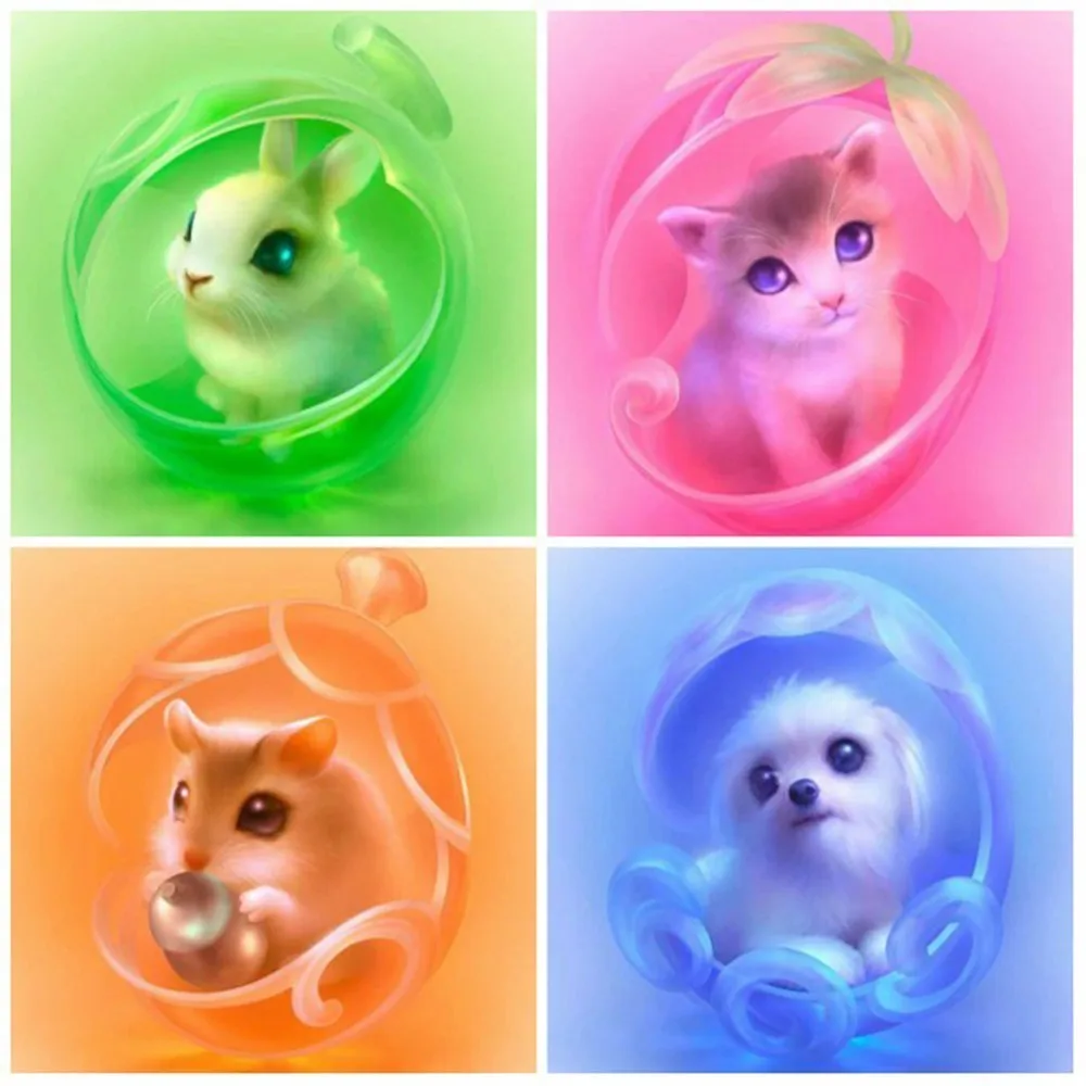 

HUACAN 5D DIY Diamond Embroidery Animal Full Square Religion Home Decor Mosaic Diamond Painting Picture Of Rhinestones Gift