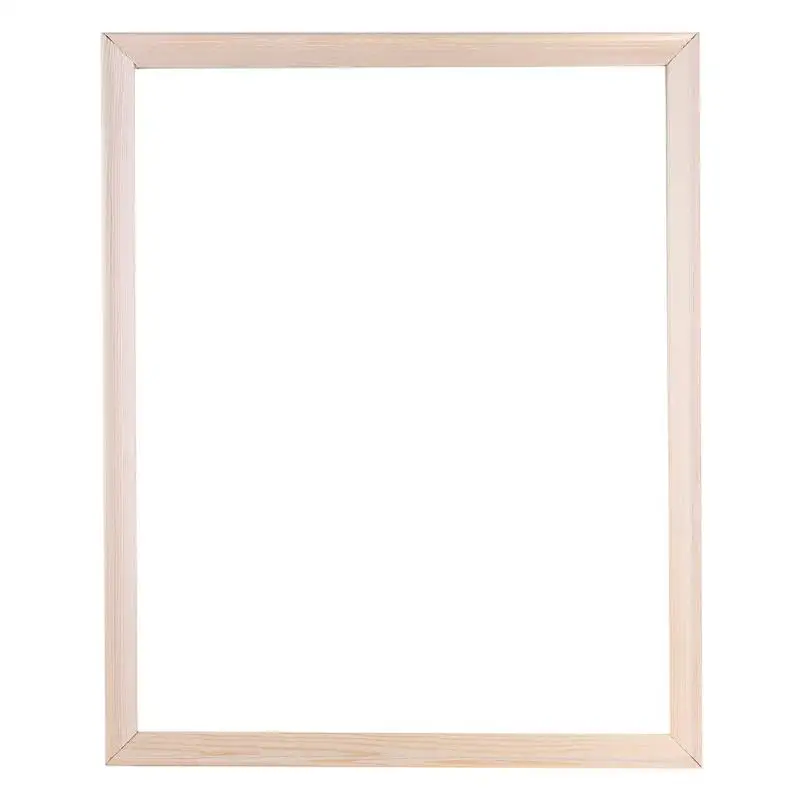 

Art Square Artist Wooden Frame Board Wood Color Primed For Canvas Oil Painting Picture Photo Home Decoration 40*50 cm