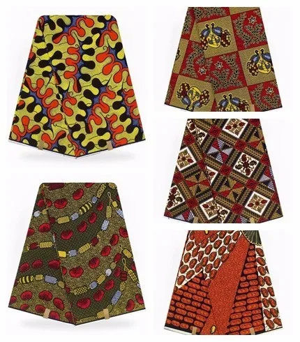 

2019 African Ankara Embroidered Cotton Fabric Fashionable Dutch Wax African dutch Pagne Africain dutch dutch Veritable