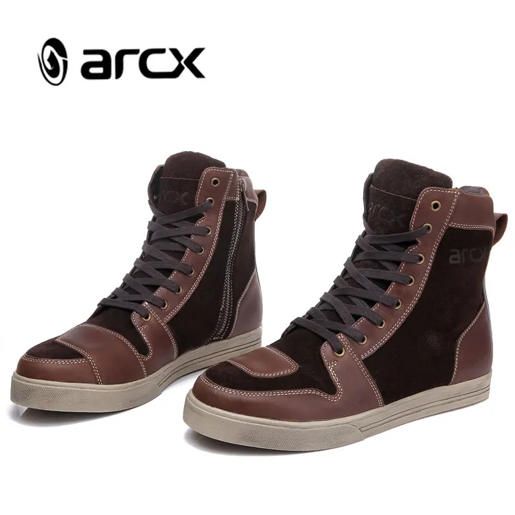 Мотоциклетные ботинки ARCX L60628 водонепроницаемая обувь из воловьей кожи