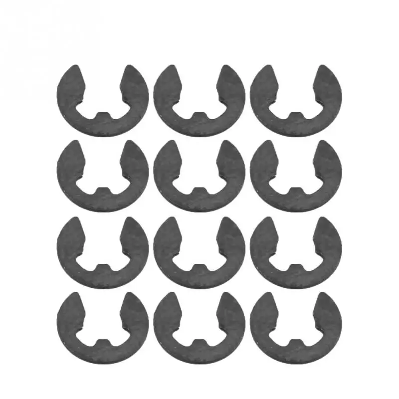 

12Pcs/Set 2.5mm E Type Buckles Metal E-clips For HIMOTO E10MTL E10MT E10BP 1/10 Scale RC Car Spare Parts Replacement Hot Sale