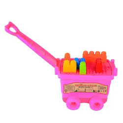 20 шт. кирпичи серии уличная пляжная игрушка Play игрушки для песка Wagon Playset подарок для детей игрушки для детей-1117A (части случайный цвет)