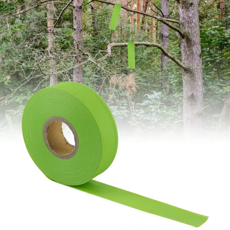 

High Visibility Camping Marking Ribbon Roll Caution Tape Birthday Party banner For Garden Decor