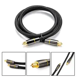 Цифровой оптический волокно аудио кабель SPDIF выход кабель 5,1 звук канала мощность усилители домашние соединительный кабель 1 м 1,5 м 2 м 3 м