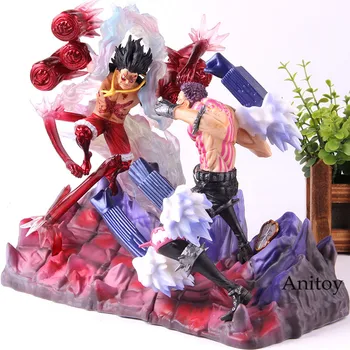 

Anime One Piece Action Figure Charlotte Katakuri Luffy VS Katakuri Monkey D Luffy PVC Collection Model Toy Birthday Gift
