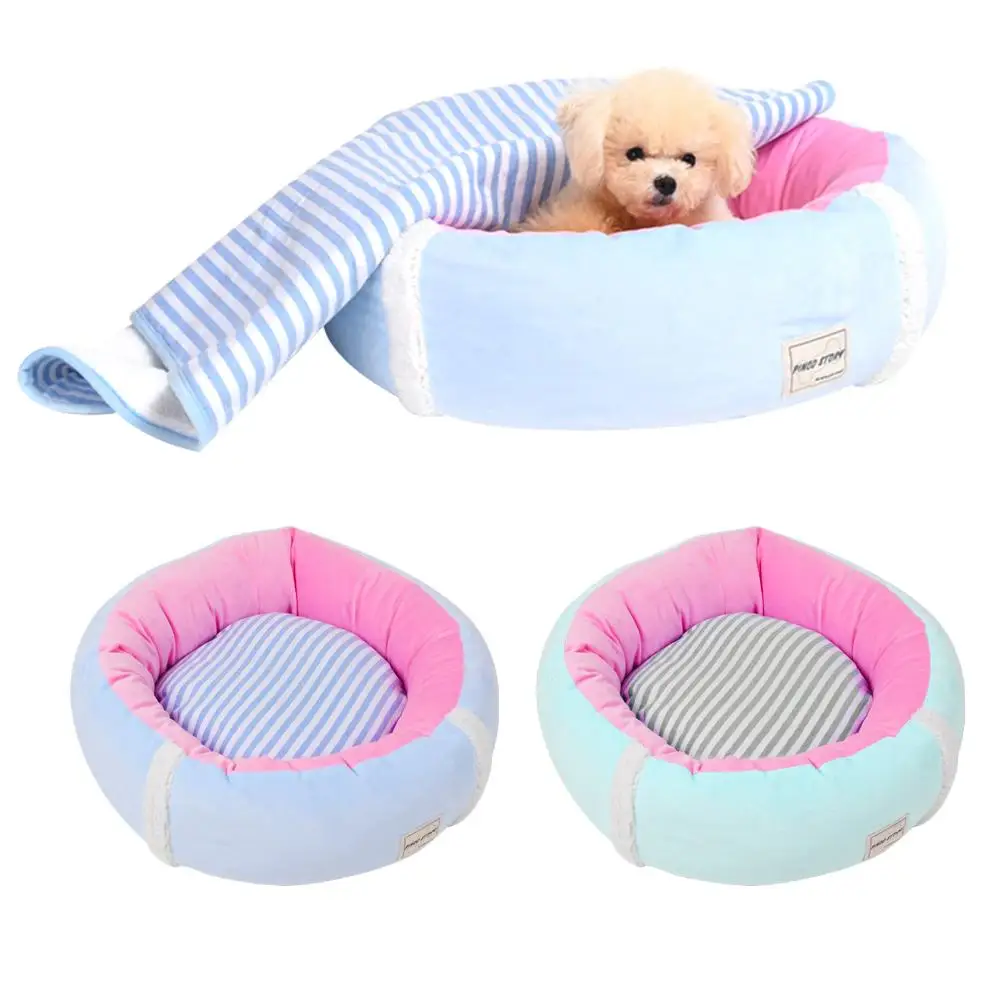 

Dog Detachable Soft Nest Dog Padded Cotton Nap House Bed Mat Lawsuit Teddy Schnauzer Four Seasons Universal Sofa
