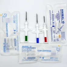 100 шт./лот 2,12*12 mm134.2KHz RFID стеклянная бирка для идентификации домашних животных, бирка для отслеживания животных/идентификация домашних животных шприц чип