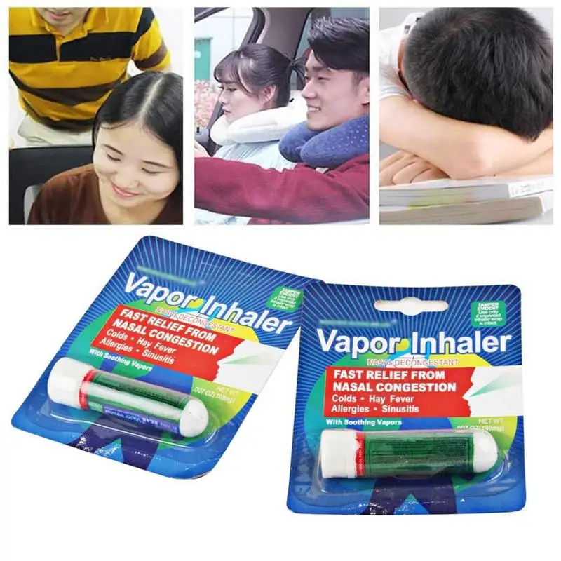 

1PC Nasal Inhaler Better Breathe Fast Relief From Nasal Congestion Colds / Hay Fever Allergies / Sinusitis Hot