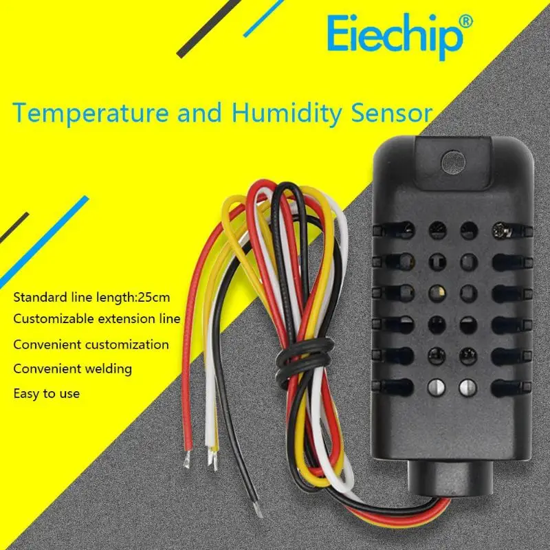 

Digital Temperature Humidity Sensor Module Tester High Precision sensor AM2320B IIC Double Output with Shell Sensor