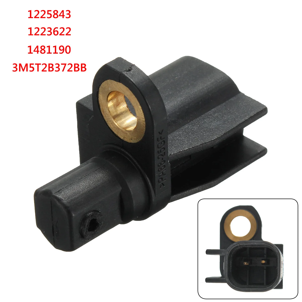 Задний датчик ABS для Ford Focus Mondeo C Max Galaxy Mazda 3 1225843 1223622|Датчик скорости| |