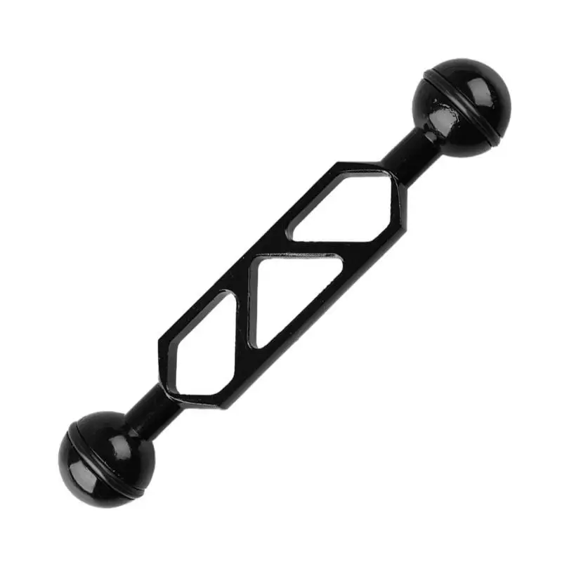

Underwater Photography Scuba Diving Torch Light 2Pcs 6" Dual + 4" Single Ball Joint Extension Arm Clamp Mount Connector Bracket