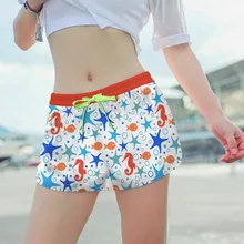 Пляжные шорты для женщин для Летние Одежда заплыва шорты пикантные женские бермуды купальный костюм купальный пляж сёрфинг Praia пот джоггеры