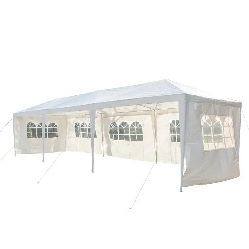 

Wedding Decoration Tent Garden Decorations Supplies 3x9m 5 Sides Practical Durable Waterproof Fashionable White Tent Tools