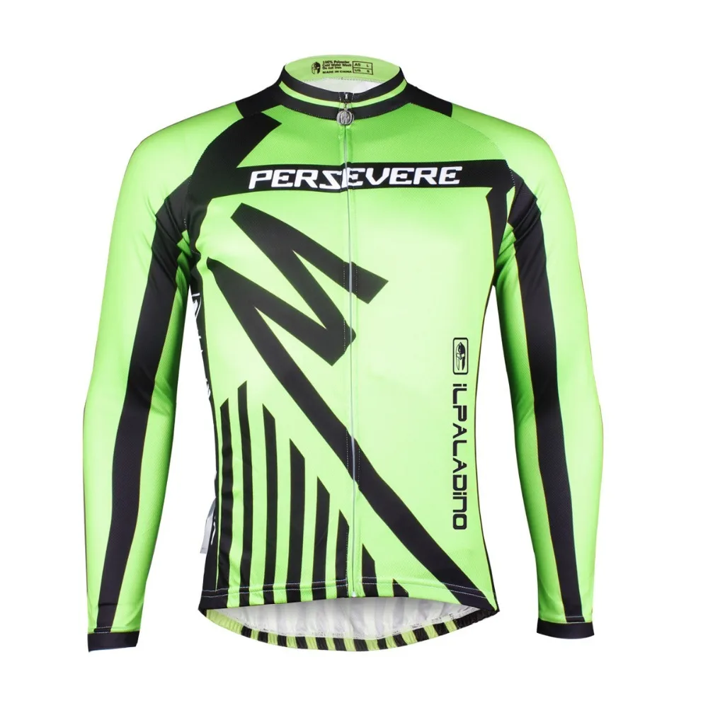 ILPALADINO Pro Team Длинным Трикотаж дышащий MTB Велосипедный спорт костюмы осень зима