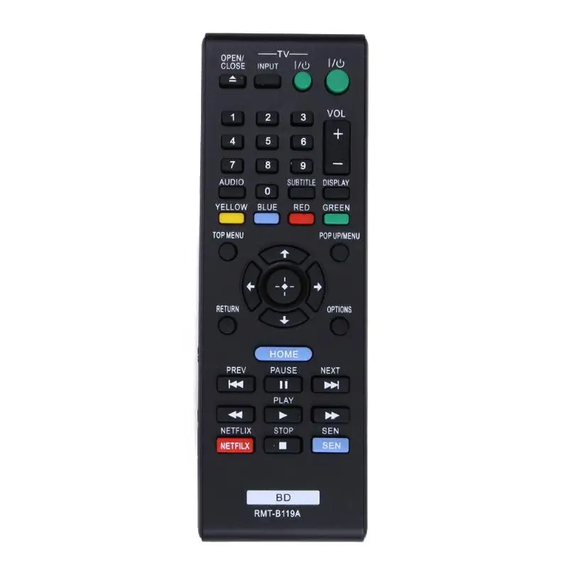 

Sony RMT-B119A TV Universal Remote Control For BDP-BX110 BDP-BX310 BDP-BX510 BDP-BX59 BDP-S1100 BDP-S3100 BDP-S5100 BDP-S590