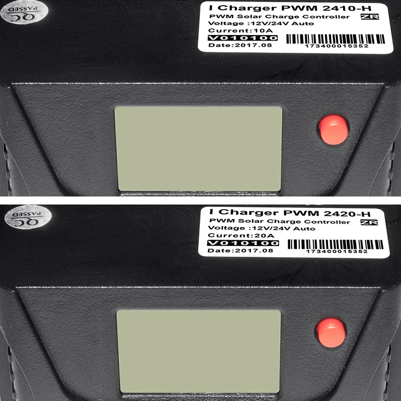 Контроллер солнечного заряда 10A ШИМ контроллер LCD USB 5V солнечный регулятор 12V 24V