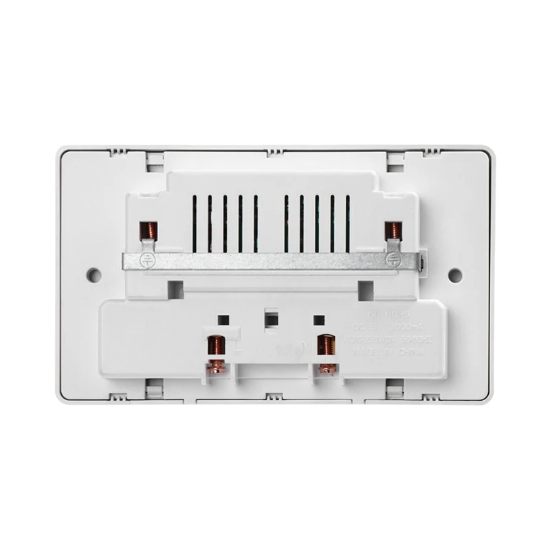 1 комплект 13A Ac 110 ~ 250 В 3 usb порта для зарядки стандарт Великобритании