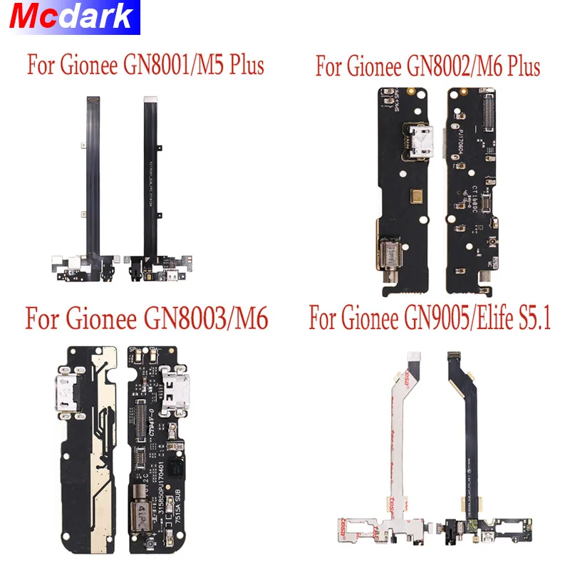 Для Gionee GN9005/Elife S5.1 GN8002/M6 плюс Плата USB Plug заряд Нижняя плата Flex кабель для Gionee GN8001 M5 плюс GN8003/M6