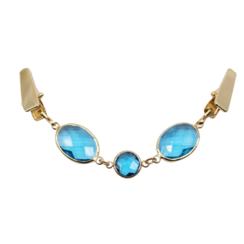 

1PC Crystal Vintage Fashion Classic Sweater Clip Clothes Pegs Decor Statement Jewelry for Dress Sweater Cardigan Clothes Coat