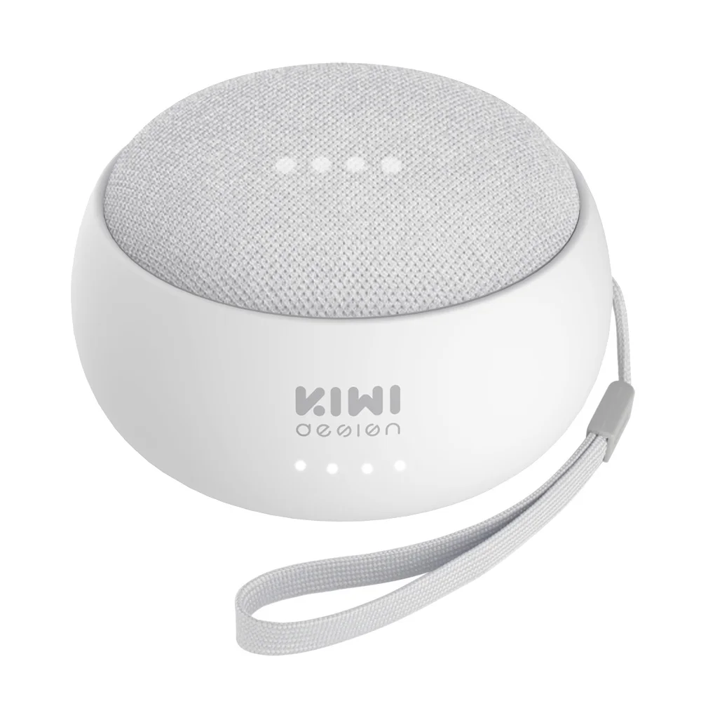 KIWI design Rechargeable Battery Base for Google Home Mini Smart Speaker 7800mAh Portable Power Charger Protective