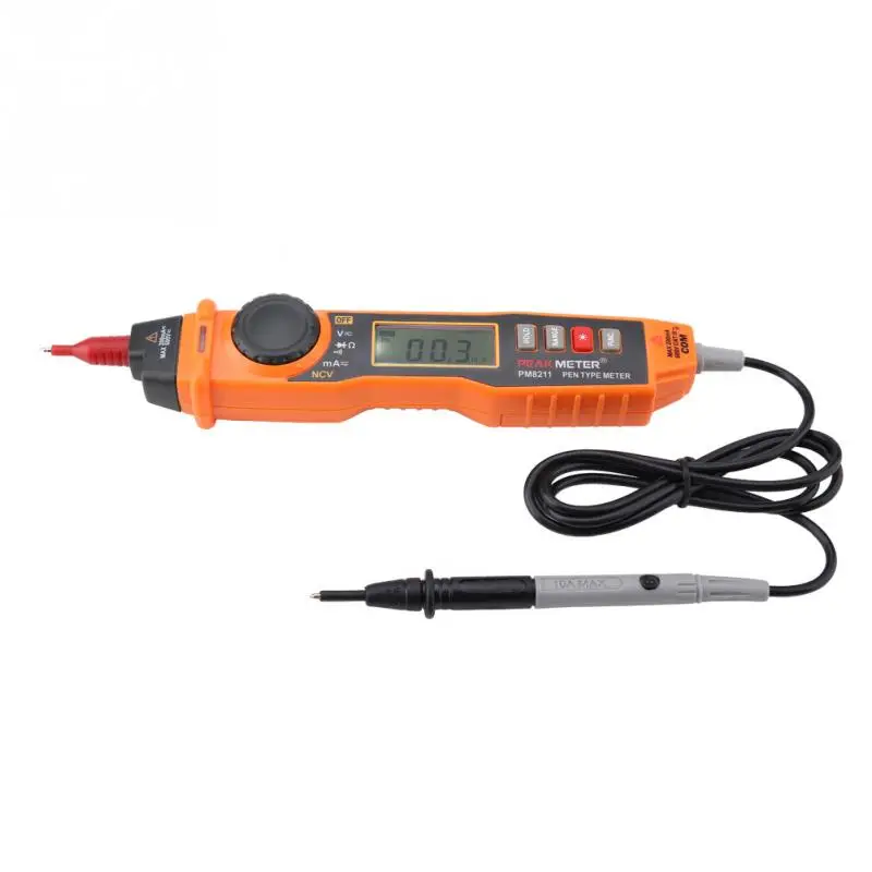 PEAKMETER PM8211 Ручной бесконтактный Электрический цифровой тестер напряжения