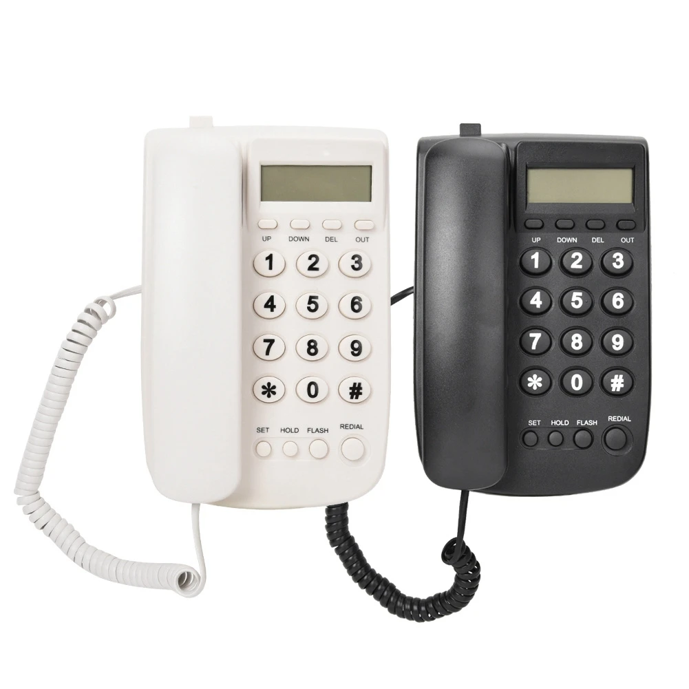 

Hotel Business Desktop and Wall Telephone Extension No Caller ID Home Phone For Hotel Family