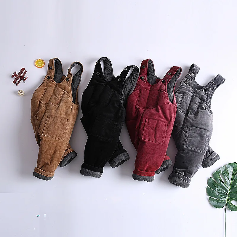 Зимние Комбинезоны для детей Комбинезон утепленный комбинезон Дети onesie зимние