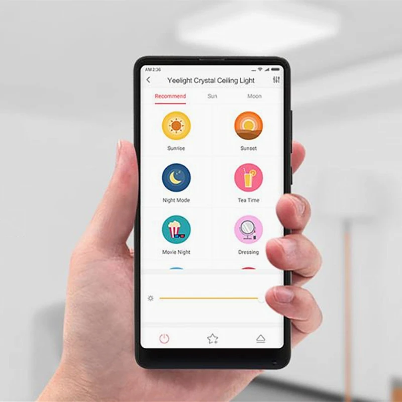 Yee светильник потолочный светильник светодиодный квадратный светильник комнатный кристалл плюс умный дом wifi Пульт дистанционного управления голосовой Google Assistant Alexa phone APP