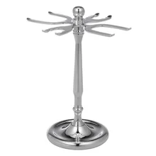 Мужская бритвенная подставка из нержавеющей стали, безопасная бритвенная подставка с 4 слотами, Мужская подставка для бритвы инструмент для бритья