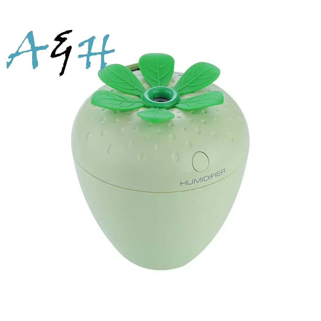 

Cute Strawberry Shape USB Humidifier Mini LED 180ml Light Aroma 30ml/h 2 W DC 5 V Diffuser