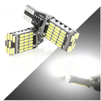 

Mayitr 2pcs T15 W15W 4014 45SMD 16W LED Canbus Error Free Car Backup Reverse Light Bulb 6500K White