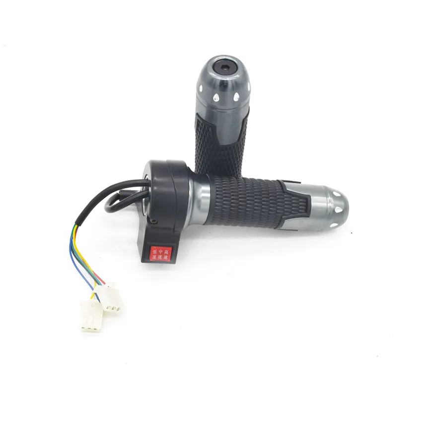 

2pcs/Set 12-100V Electric Scooter Bike Adjustable Throttle Grip Handlebar