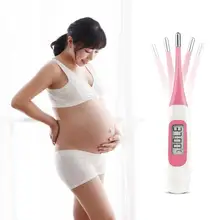 Женский Электронный термометр с мягкой головкой, цифровой термометр, измерение овуляции для беременных, умный монитор фертильности