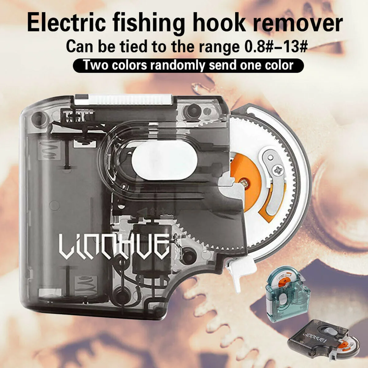 Automatic Electric Fishing Hook Line Tying Device Machine Fast Tie Fishing Line Tier Portable Electric Fishing Hook Tier Machine