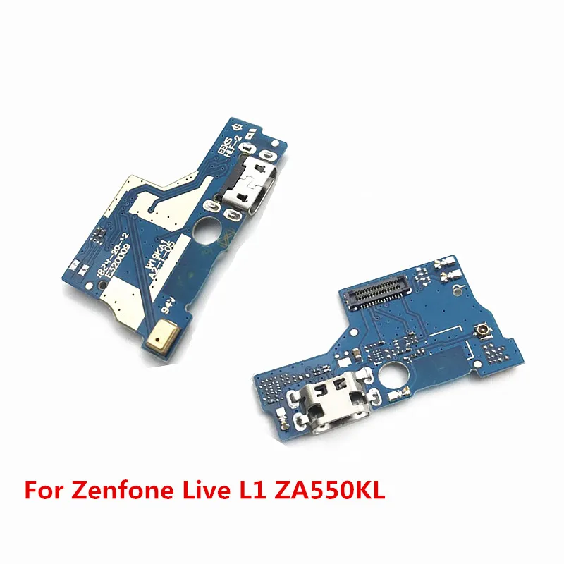 20 шт./лот для ASUS Zenfone Live L1 ZA550KL USB зарядка док коннектор микрофона зарядное
