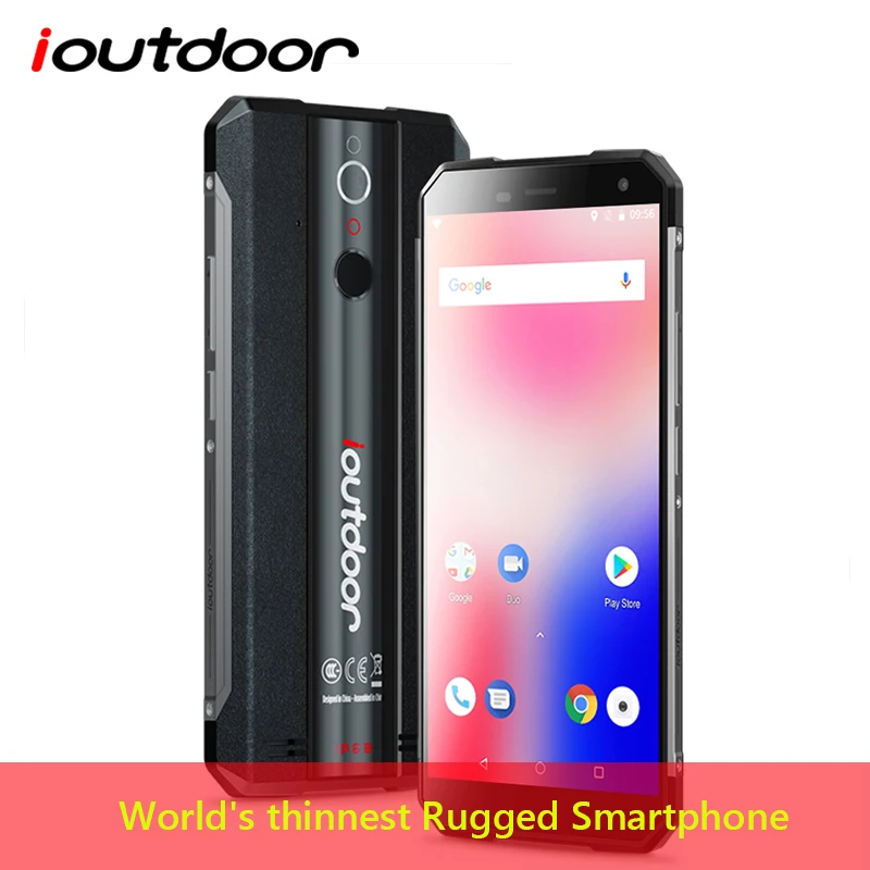 

ioutdoor X Dual 4G Rugged Smartphone 5.7" 18:9 Screen Android 8.1 Octa Core 6G+128G Face ID NFC OTG IP68 Waterproof Mobile Phone