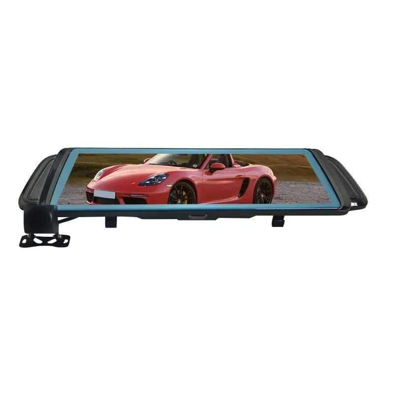 

VODOOL F900 10 Inch Touch Screen Car Rear View Mirror DVR Camera Dual Lens Full HD 1080P Video Recorder Dash Cam Camcorder DVRs