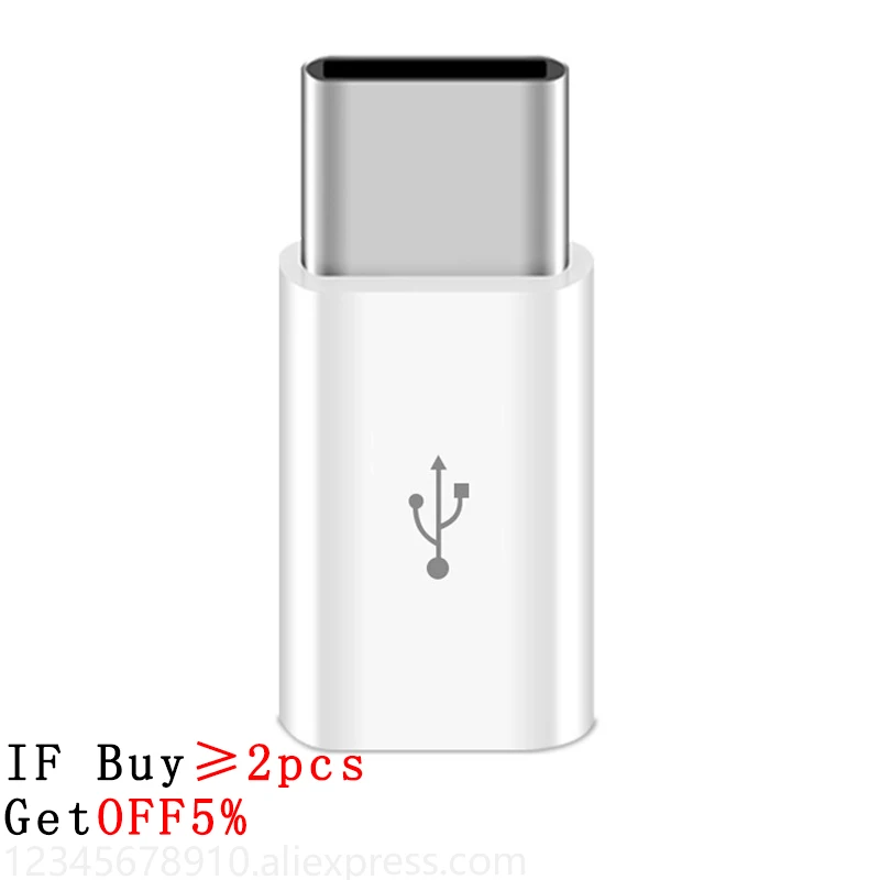 

USB Adapter USB Type C to Micro USB OTG Cable Type-C Converter Connector for Macbook Samsung S9 S8 Huawei P20 P10