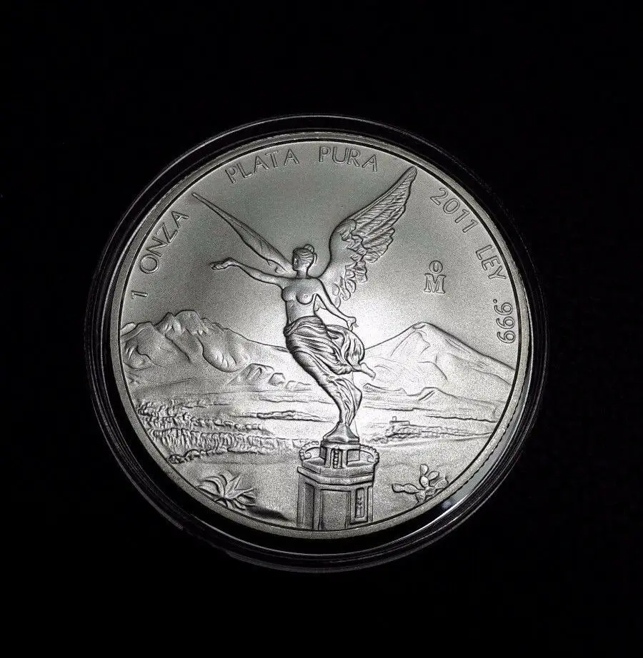 

2019 Mexico 1 oz One Ounce Fine Silver Libertad Coin UNC original real coins world collection Mexican gift