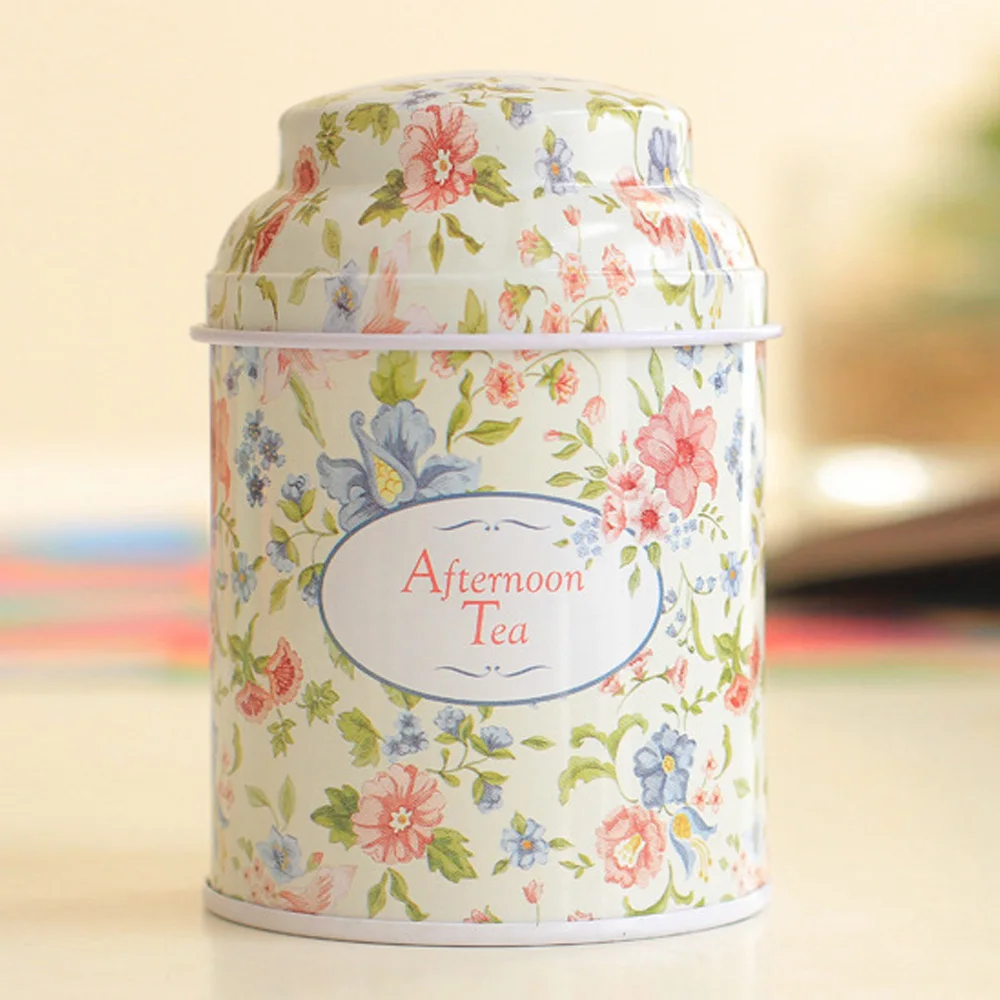 

Metal Trinket Sugar Food Tea Tin Jar Container Candy Sealed Case Storage Box Biscuit cookie storage cans organizer