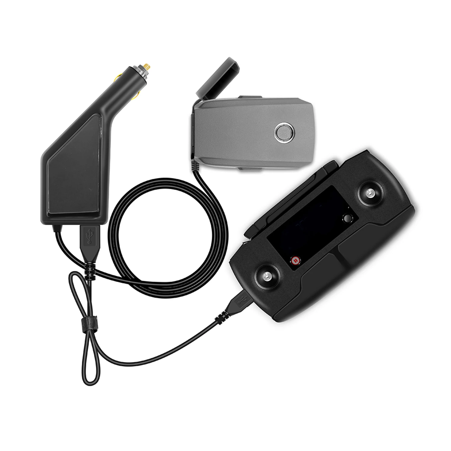 Аксессуары для автомобильного зарядного устройства применимы Dji Mavic 2 Pro Zoom Dual Charge