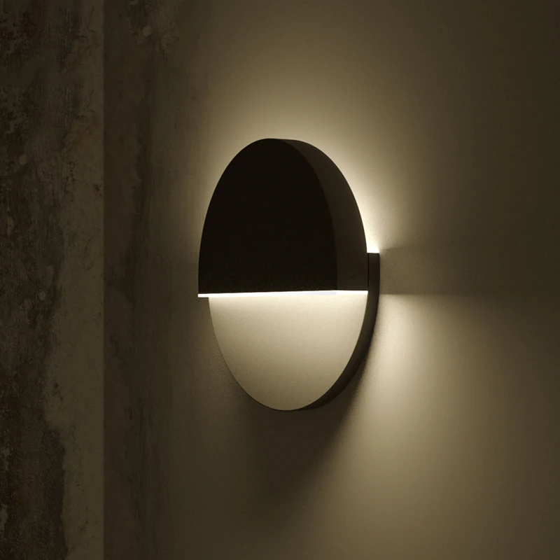 

SETTEMBRE Modern Wall Mounted Bedroom Lights Metal and Acrylic Wall Light for Home Led 8W Wall Lamp