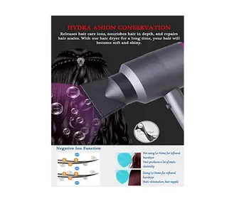 

Best Sell Negative Ionic Hair Dryer 3-in-1 Multifunctional Styling Tools Hairdryer Hair Blow Dryer Fast Straight Hot Air Styler