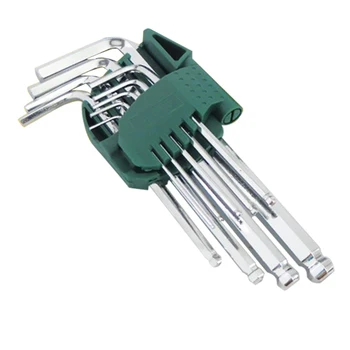 

9 Piece Ball Head Hex Wrench Hex Screwdriver Hex Wrench Screwdriver Six Hex Wrench Tool
