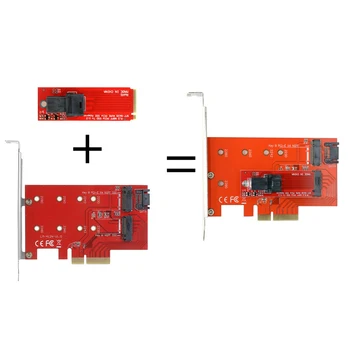 

Jimier PCI-E 3.0 x4 Lane Host Adapter M.2 NGFF M Key SSD to U.2 U2 Kit SFF-8639 for Mainboard Intel SSD 750 p3600 p3700